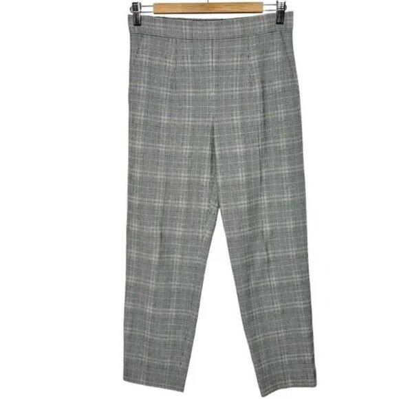 Aritzia Babaton Conan Plaid Dress Pants Trousers - Picture 4 of 9